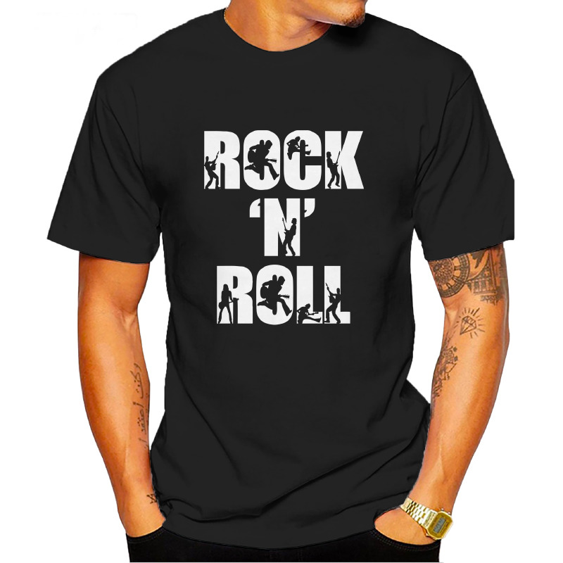 UTSY0061701, Scubapromo, Rock N Roll, Baskılı Unisex Tişört