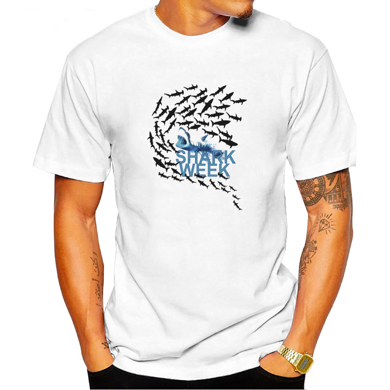 UTSD0049306, SCUBAPROMO, Shark Week, Baskılı Unisex Tişört