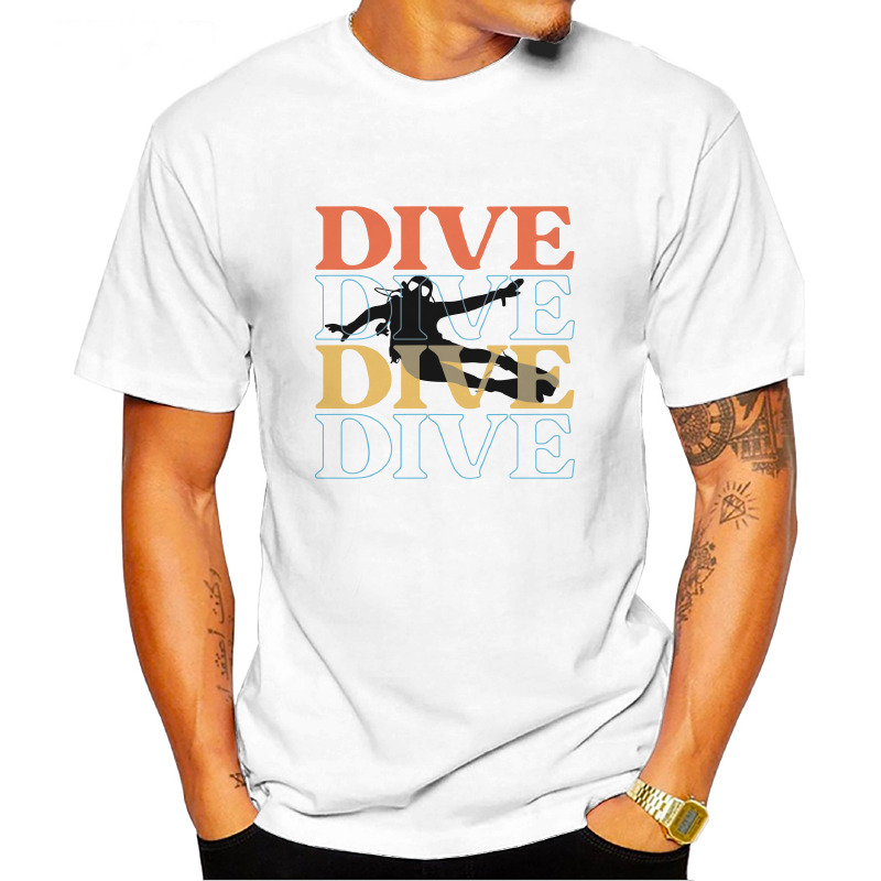 UTSD0051306, SCUBAPROMO, Dive Dive Dive, Baskılı Unisex Tişört