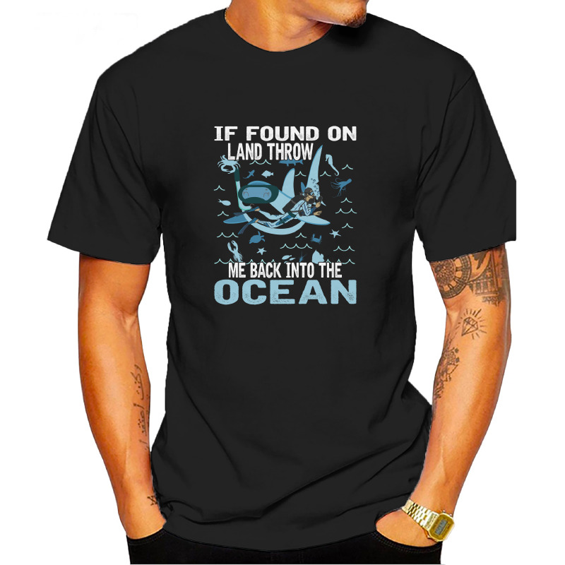 UTSD0062501, SCUBAPROMO, Me Back Ocean, Baskılı Unisex Tişört