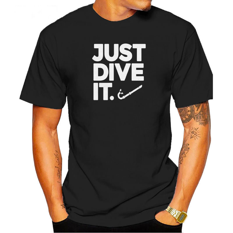 UTSD0064301, Scubapromo, Just Dive It One, Baskılı Unisex Tişört
