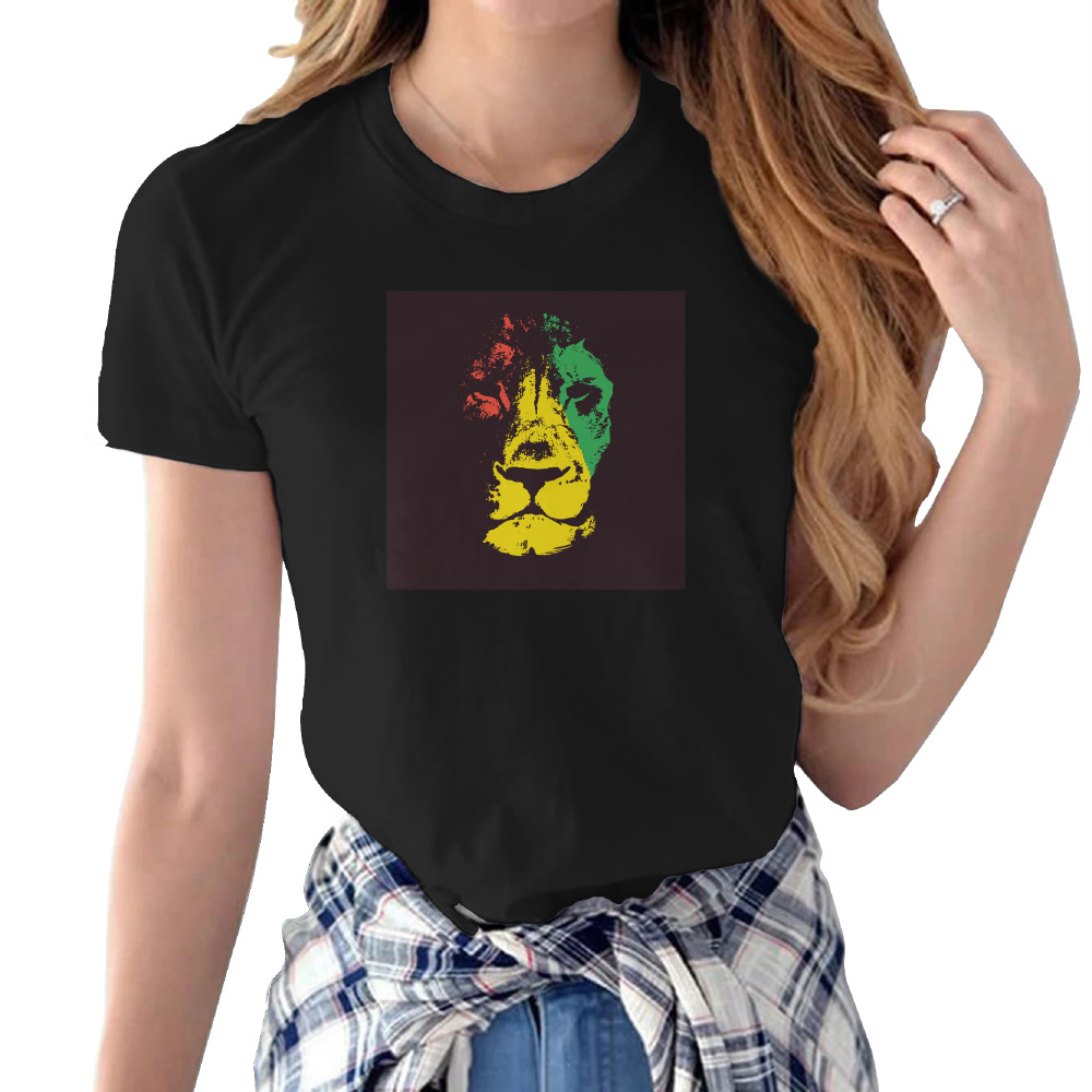 KTSY0111901, Scubapromo, Reggae Lion 2, Baskılı Kadın Tişört