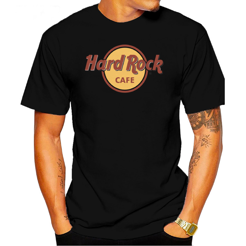 UTSY0126601, ORGANİCSE, Hard Rock Cafe, Baskılı Unisex Tişört