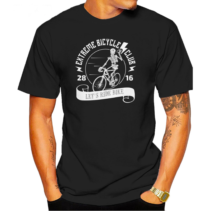 UTSQ0017501, ORGANİKSE, Extreme Bicycle Club, Baskılı Unisex Tişört
