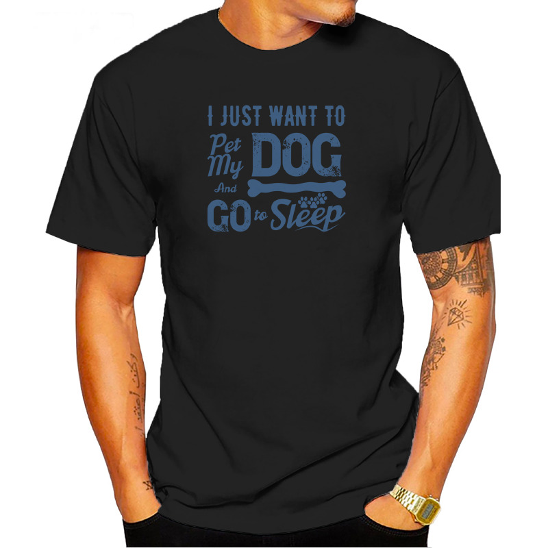 UTSY0149101, ORGANİKSE, I Kust Want To Dog, Baskılı Unisex Tişört