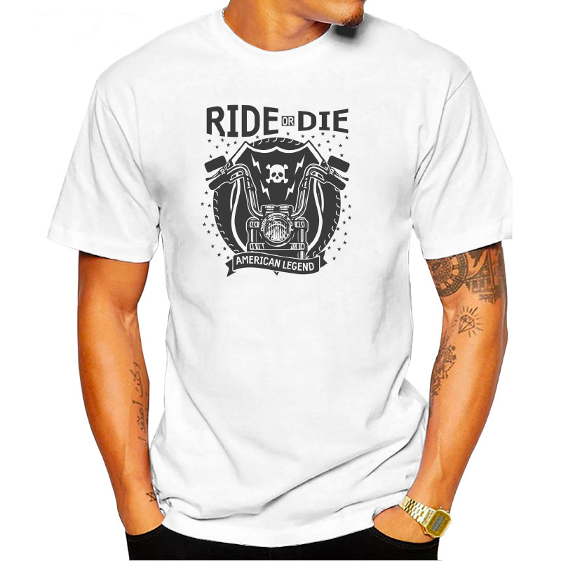 UTSY0163006, ORGANİCSE, Ride Or Die 2, Baskılı Unisex Tişört