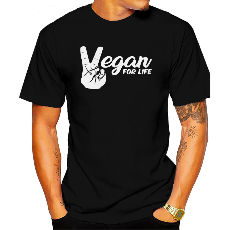 UTSY0165801, ORGANİCSE, Vegan For Life, Baskılı Unisex Tişört
