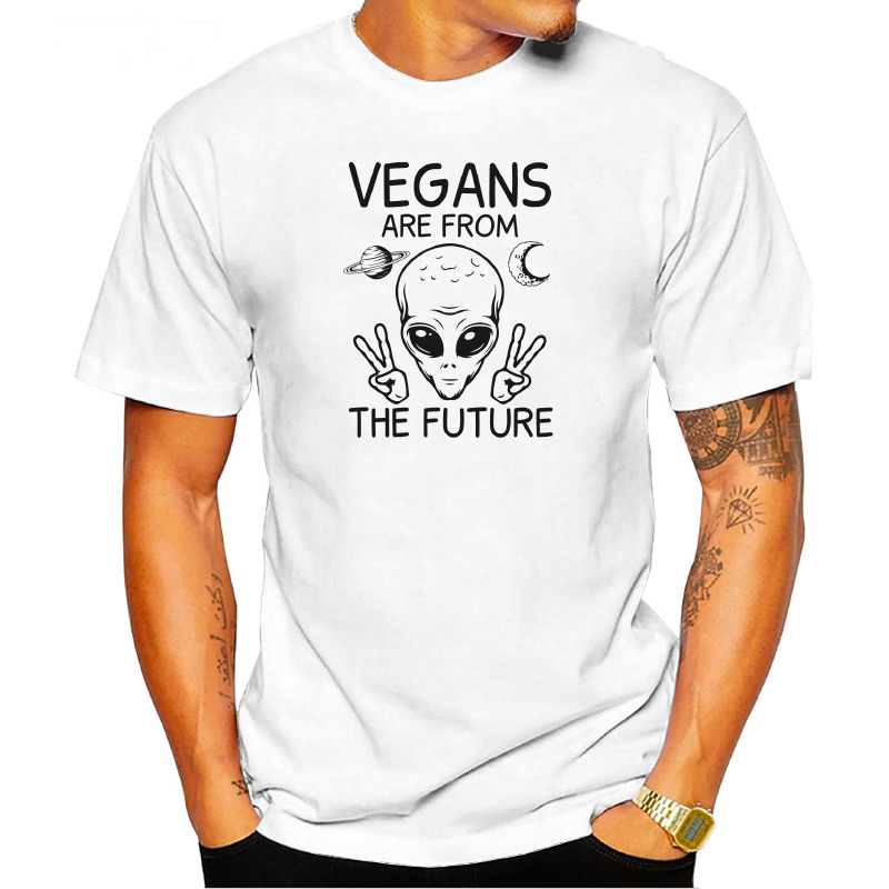 UTSY0166206, Scubapromo, Vegans Are Forom The Future, Baskılı Unisex Tişört