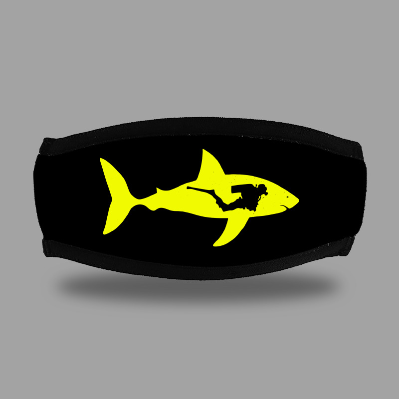 MSBD0203401, SCUBAPROMO, Shark Balikadam, Baskılı Maske Bandı