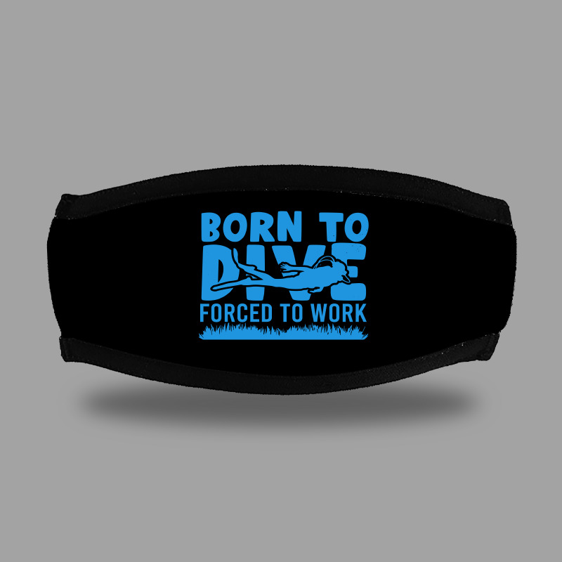 MSBD0203801, SCUBAPROMO, Born To Dive, Baskılı Maske Bandı