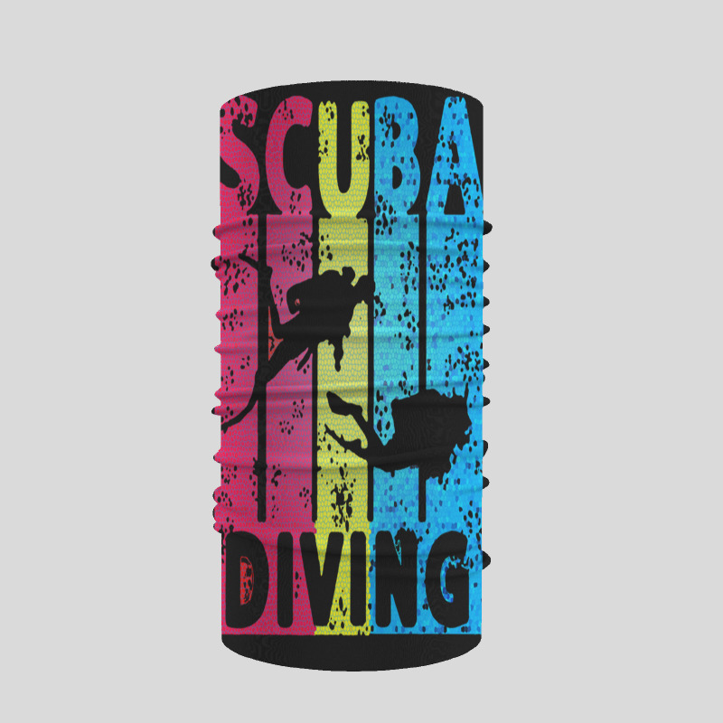 BFFJ0208301, SCUBAPROMO, Scuba Diving (2), Baskılı Bandana Buff